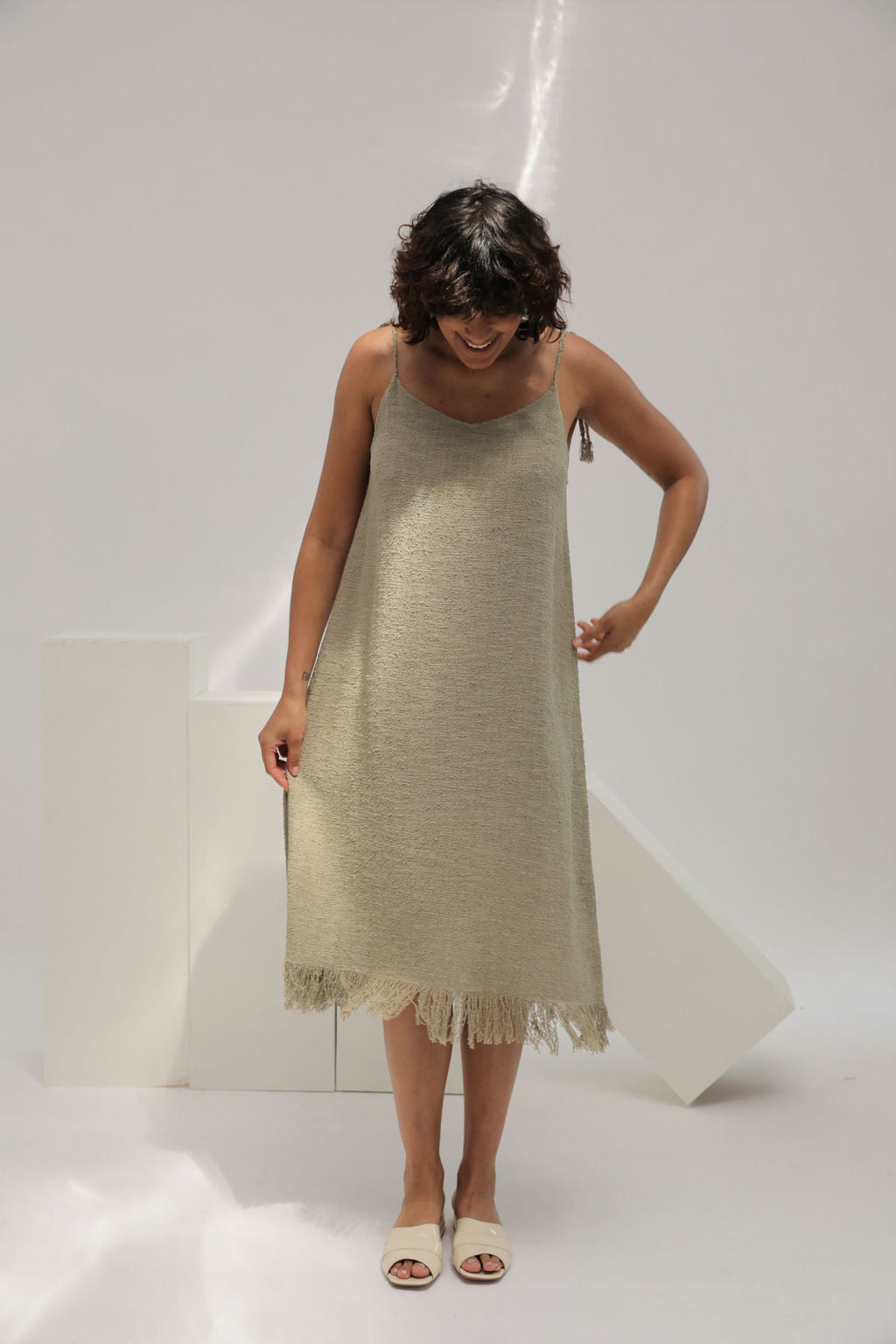 Aphrodite Dress Terracotta product image