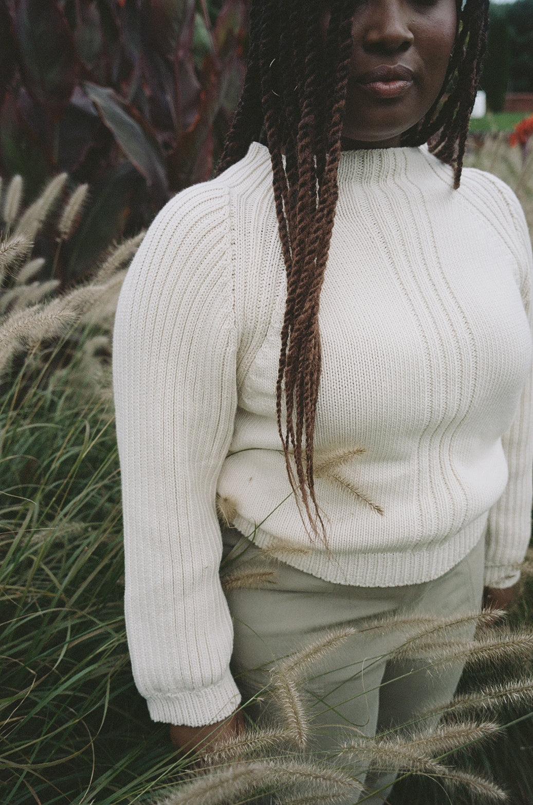 Miller Raglan Sweater Natural