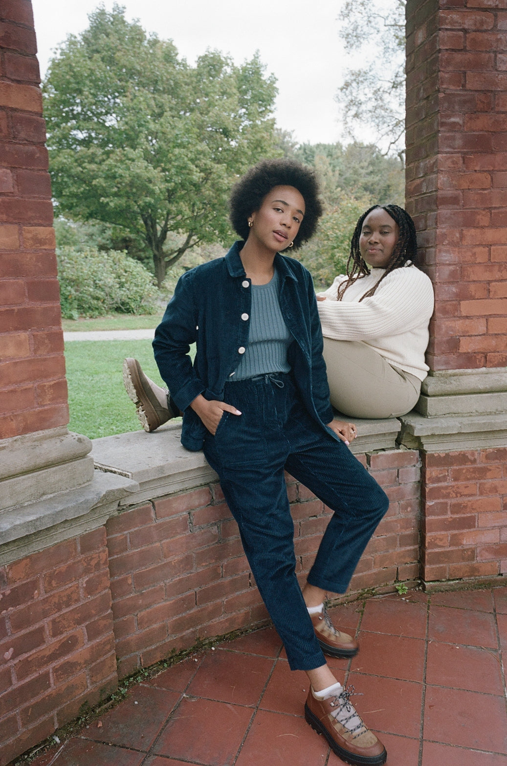 Elliot Jogger Navy Corduroy