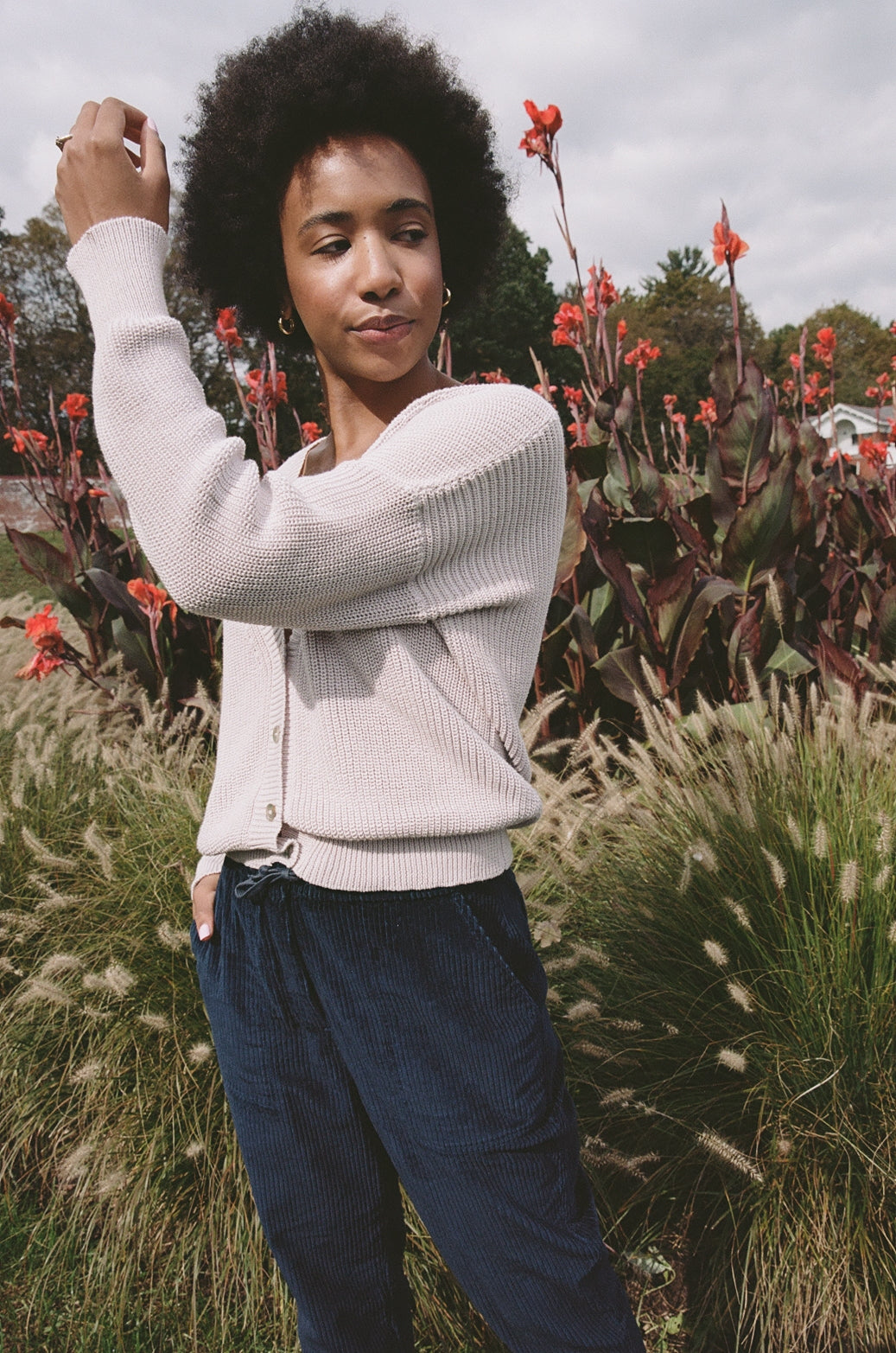 Everyday Cardigan Lilac