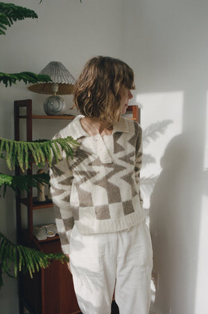 Fata Morgana Sweater Cream/Taupe