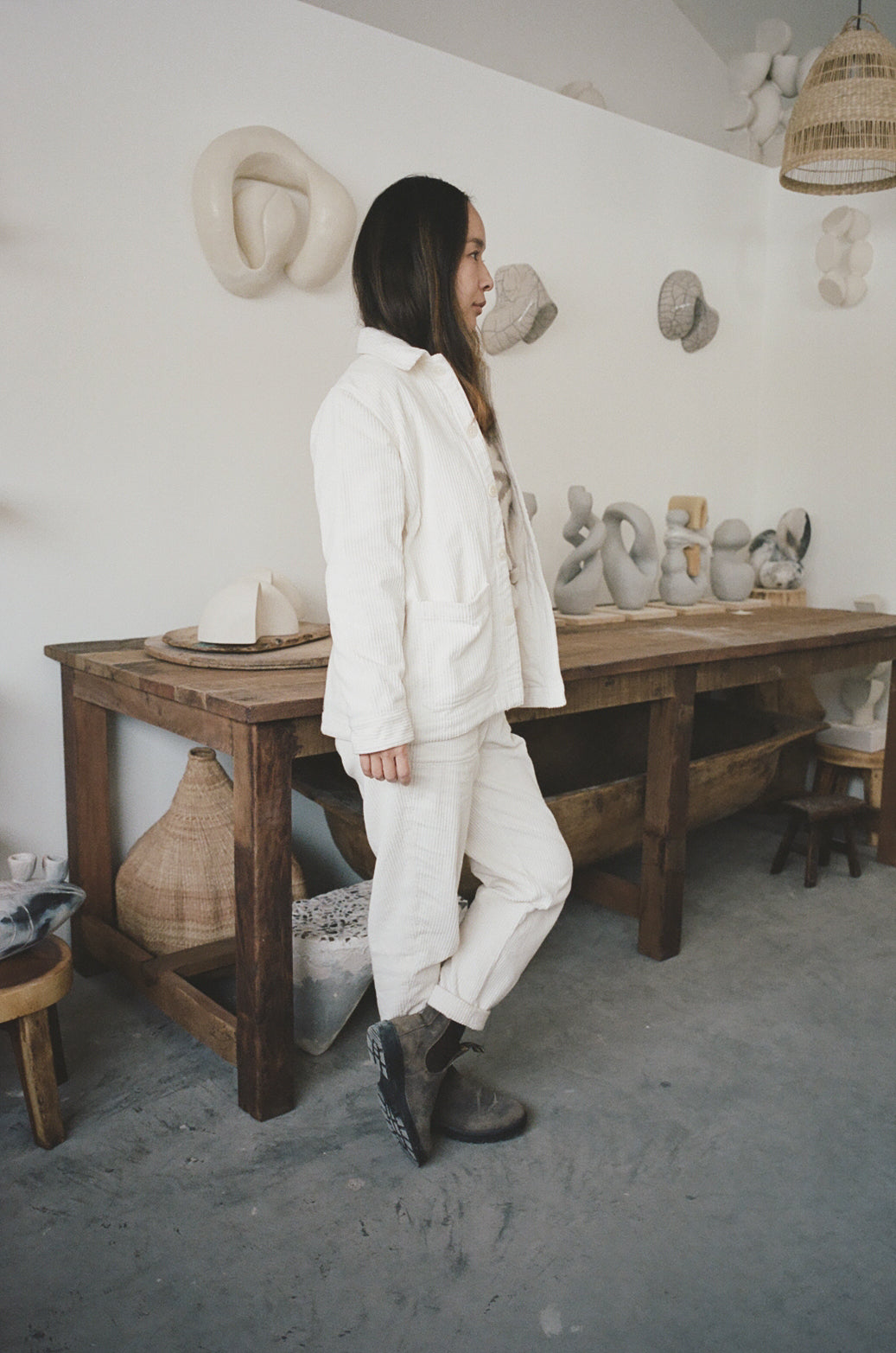 Briggs Work Jacket Off White