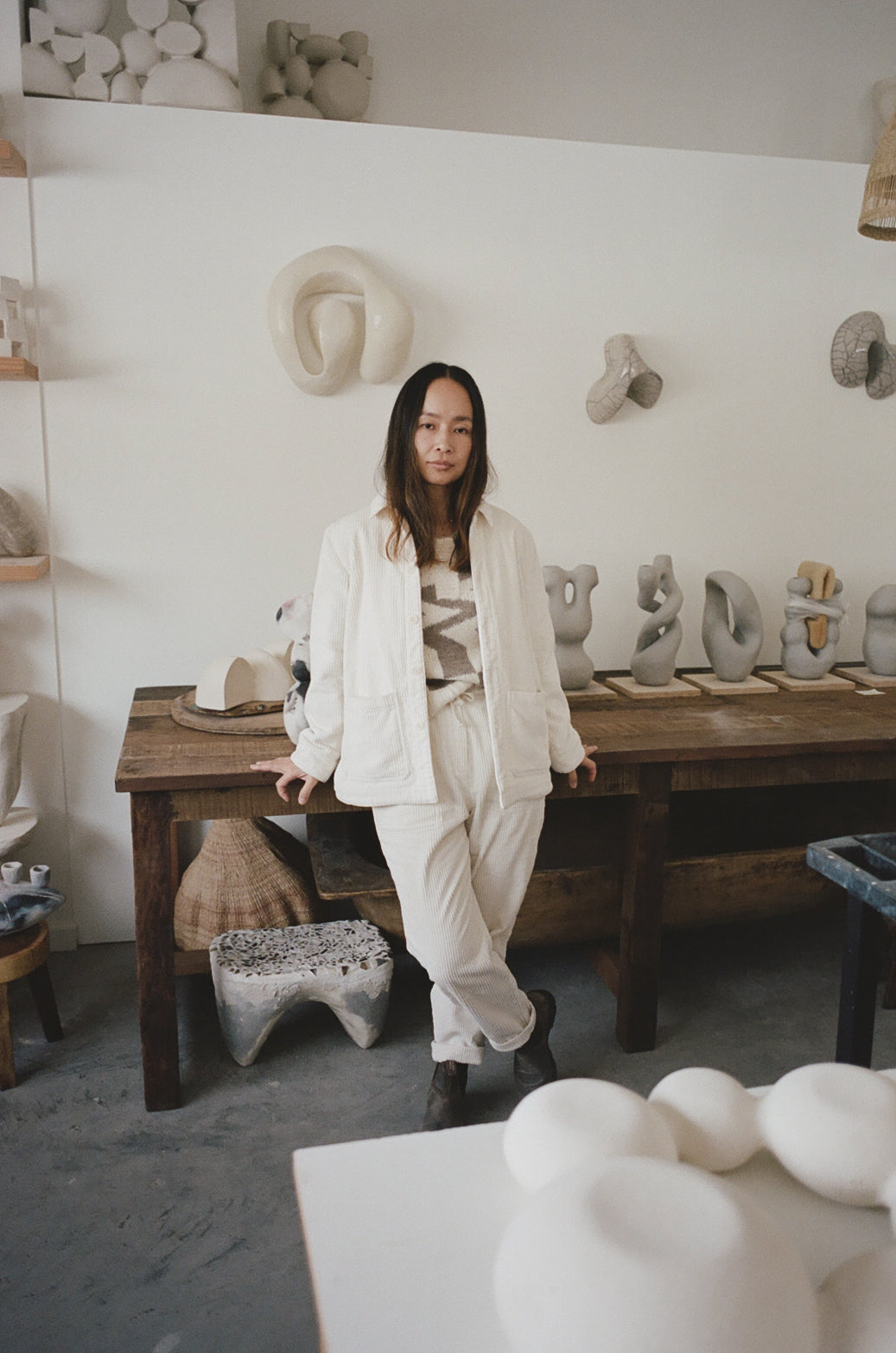 Briggs Work Jacket Off White