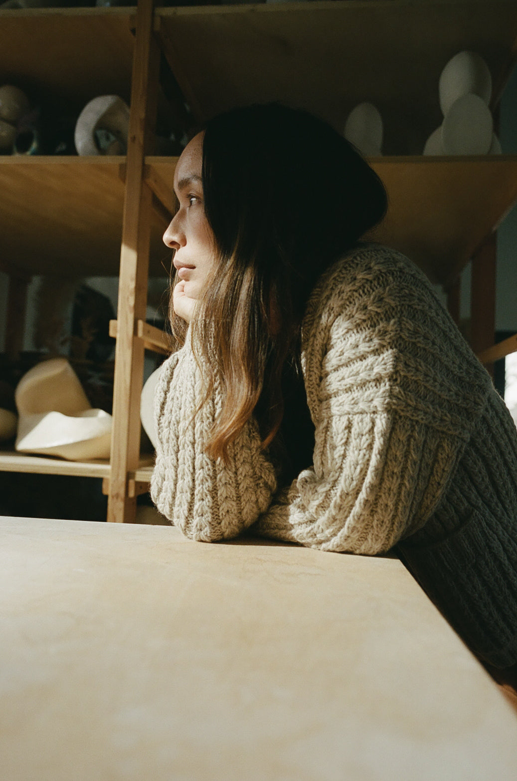 Reese Cardigan Light Grey