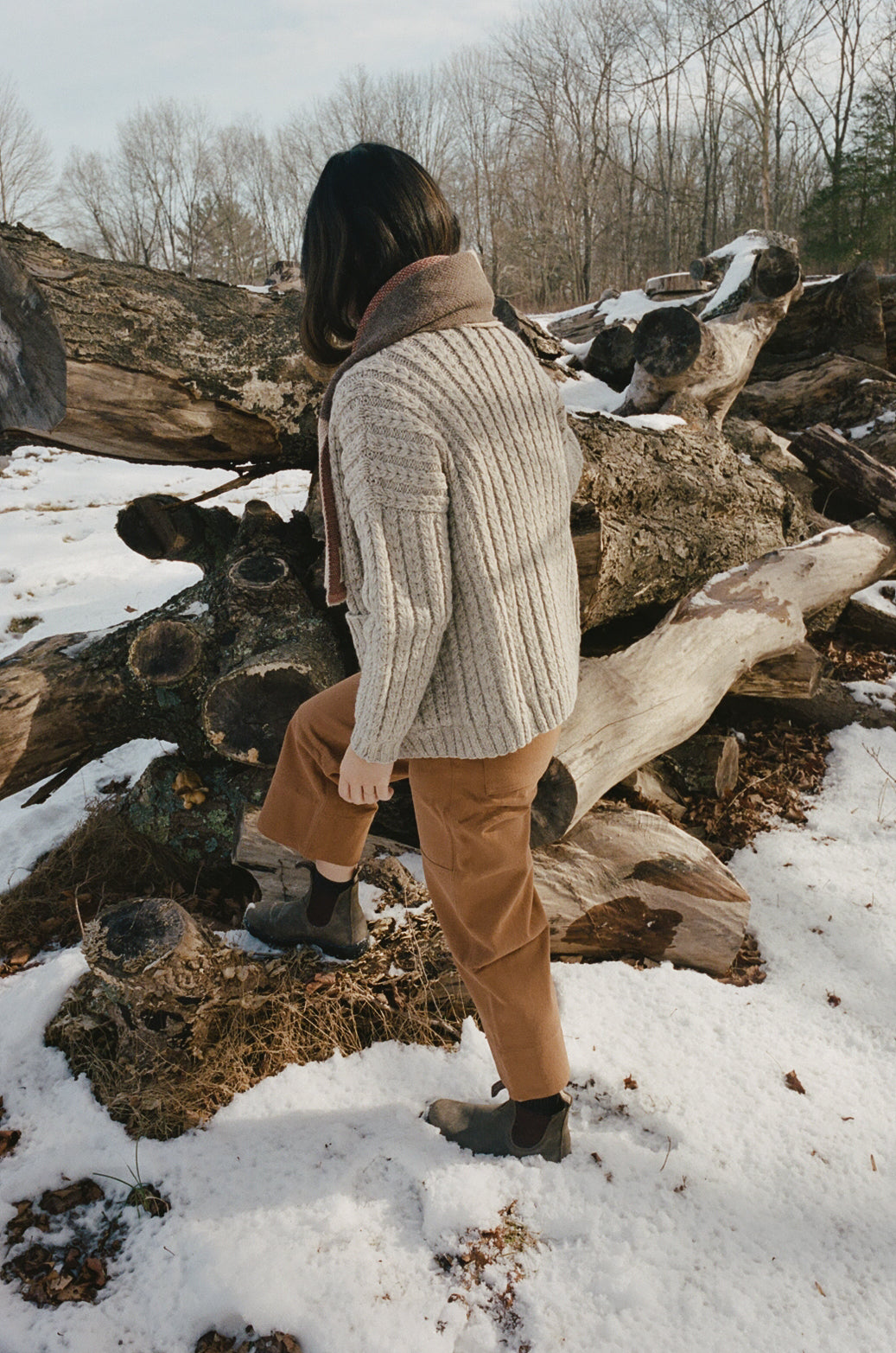 Reese Cardigan Light Grey