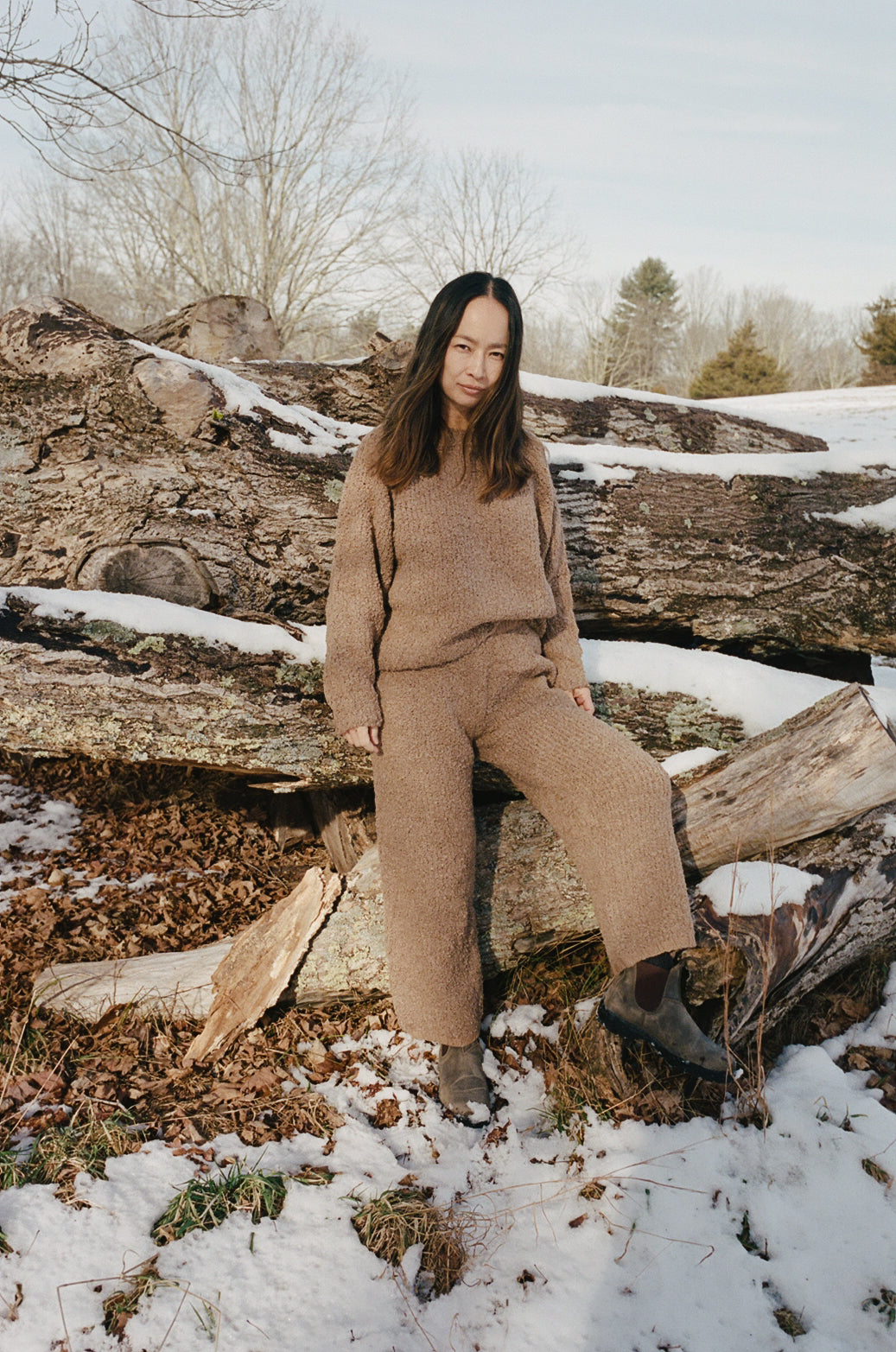 Textured Trouser Cafe