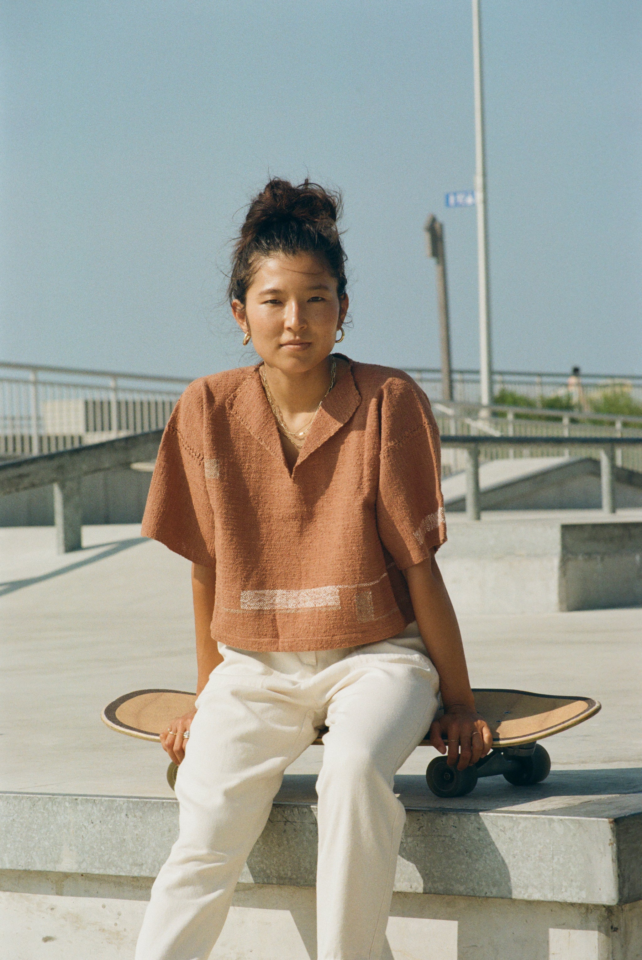 Lyssandra Tee Terracotta