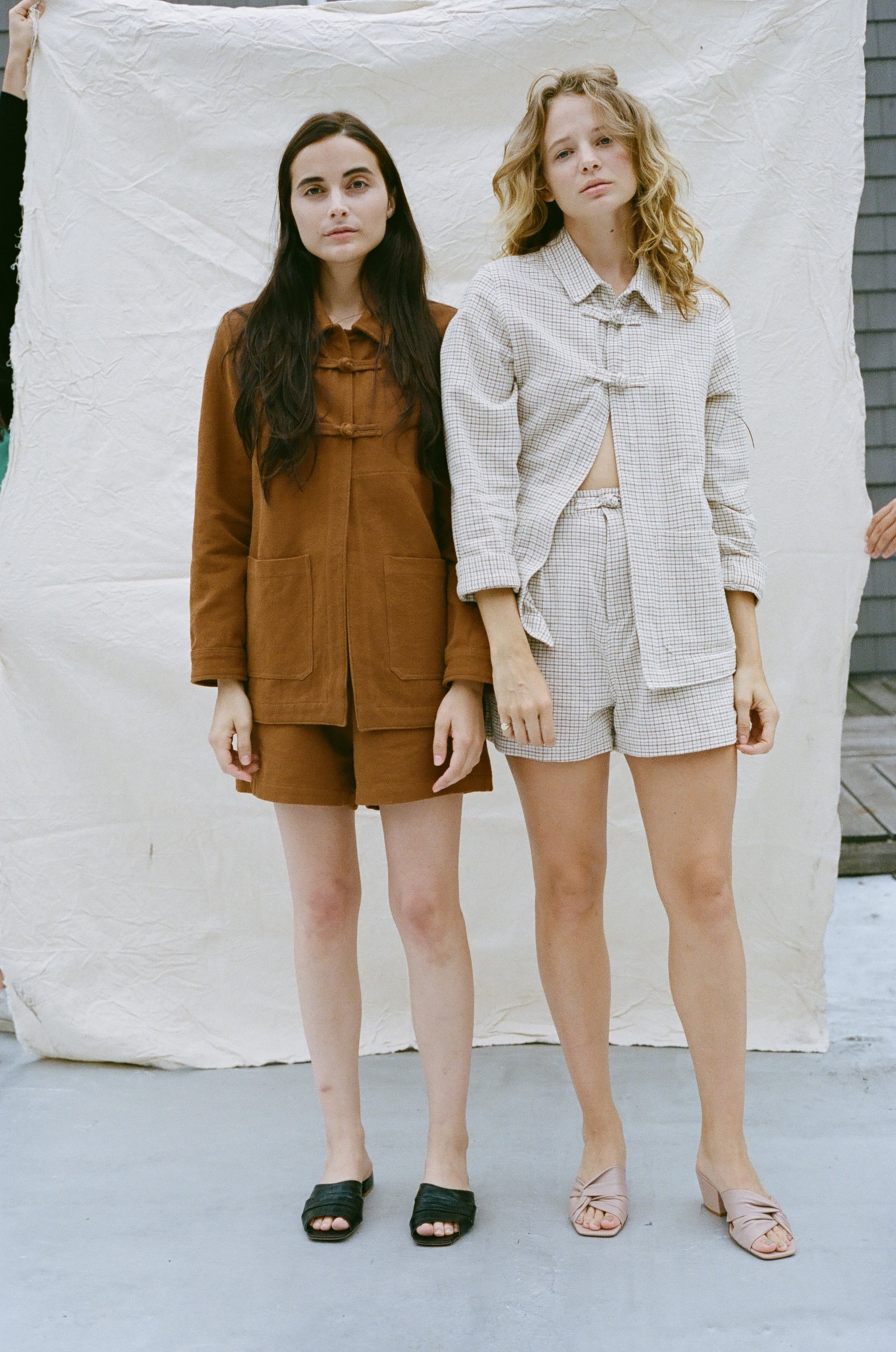 Maya Work Jacket Multi Check