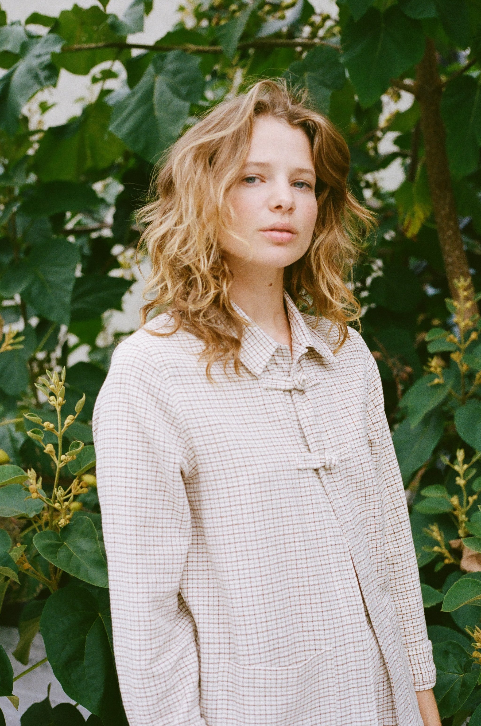 Maya Work Jacket Multi Check