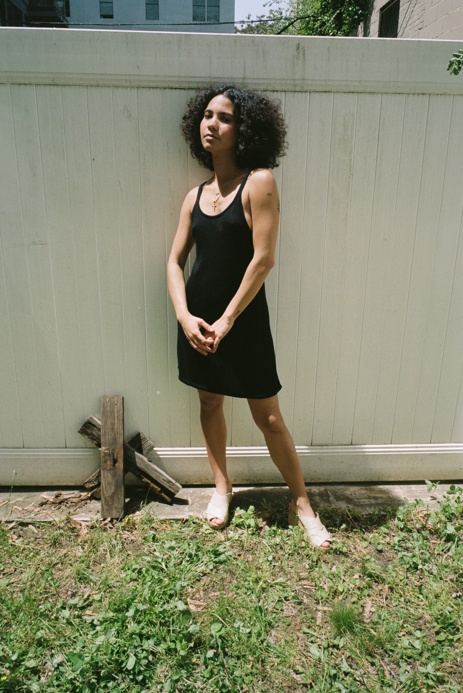 Elodie Knit Dress Noir