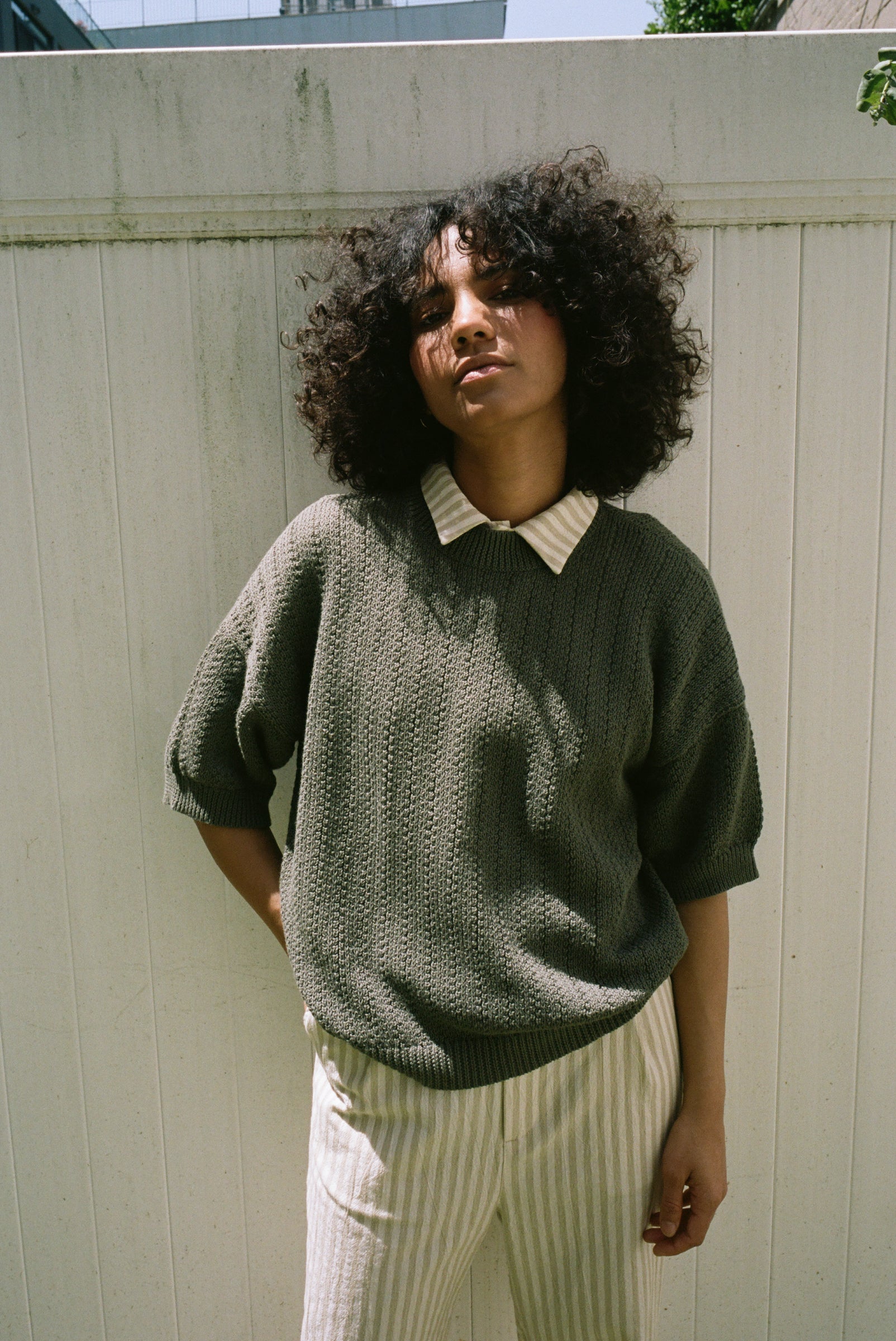 Mizan Lounge Tee Olive