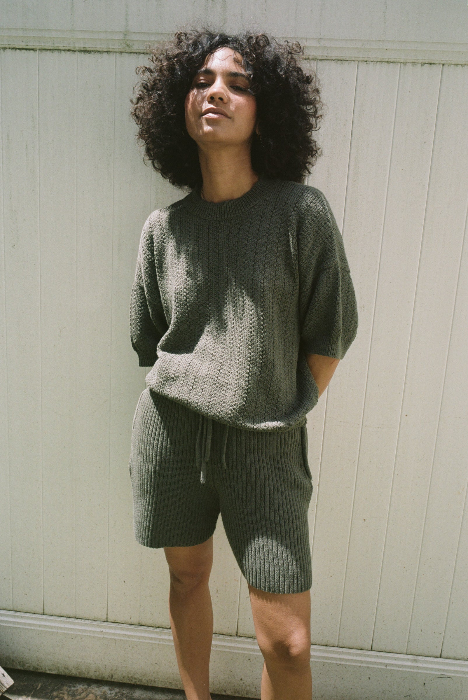 Mizan Lounge Tee Olive