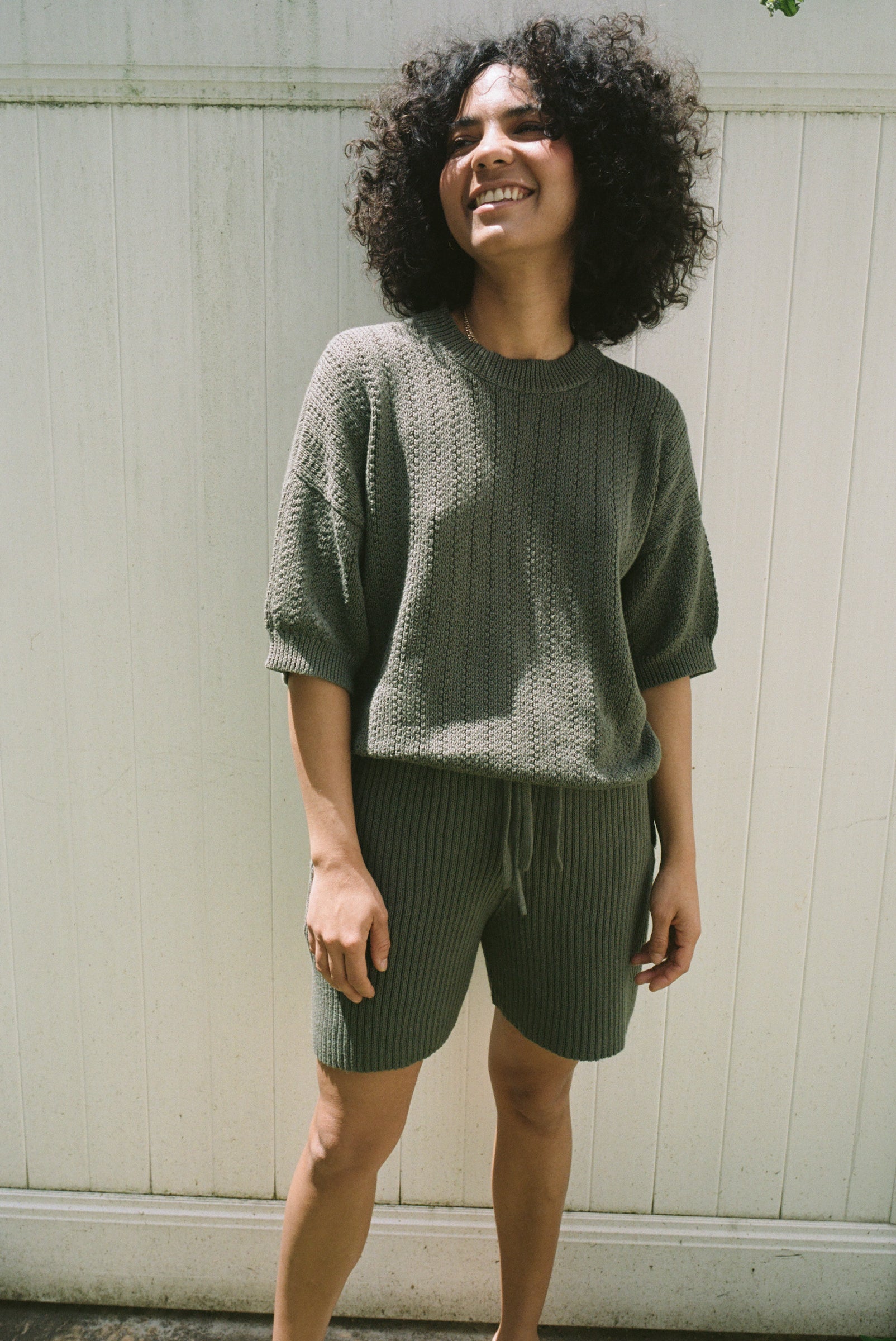 Frances Lounge Short Olive