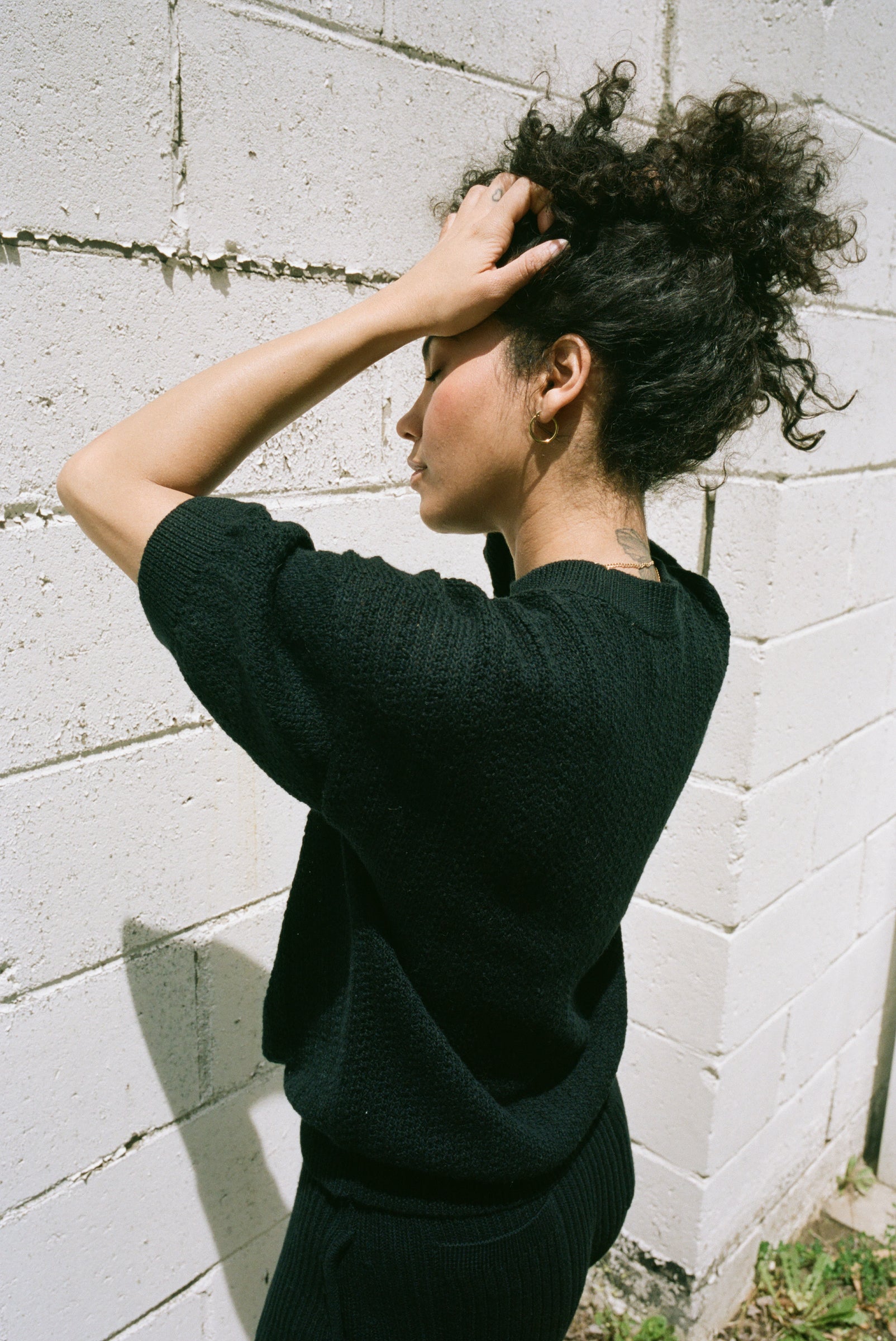 Mizan Lounge Tee Noir