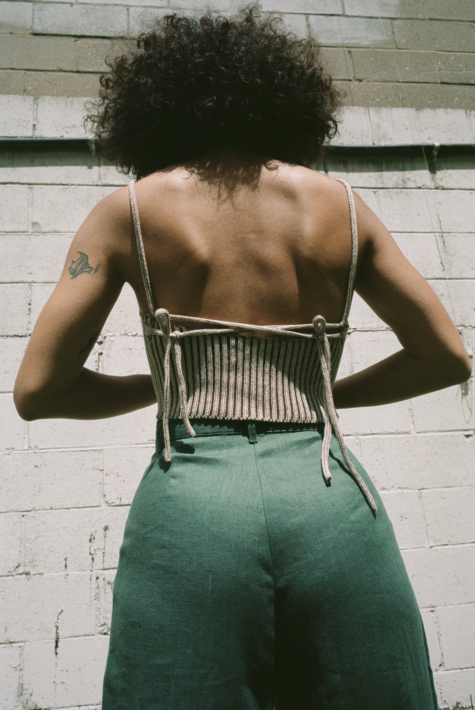 Izzy Tank Cream/Clove