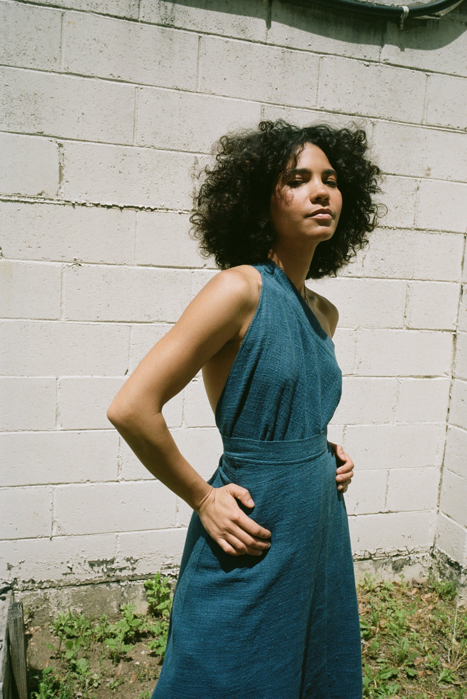 Julianna Wrap Skirt Indigo