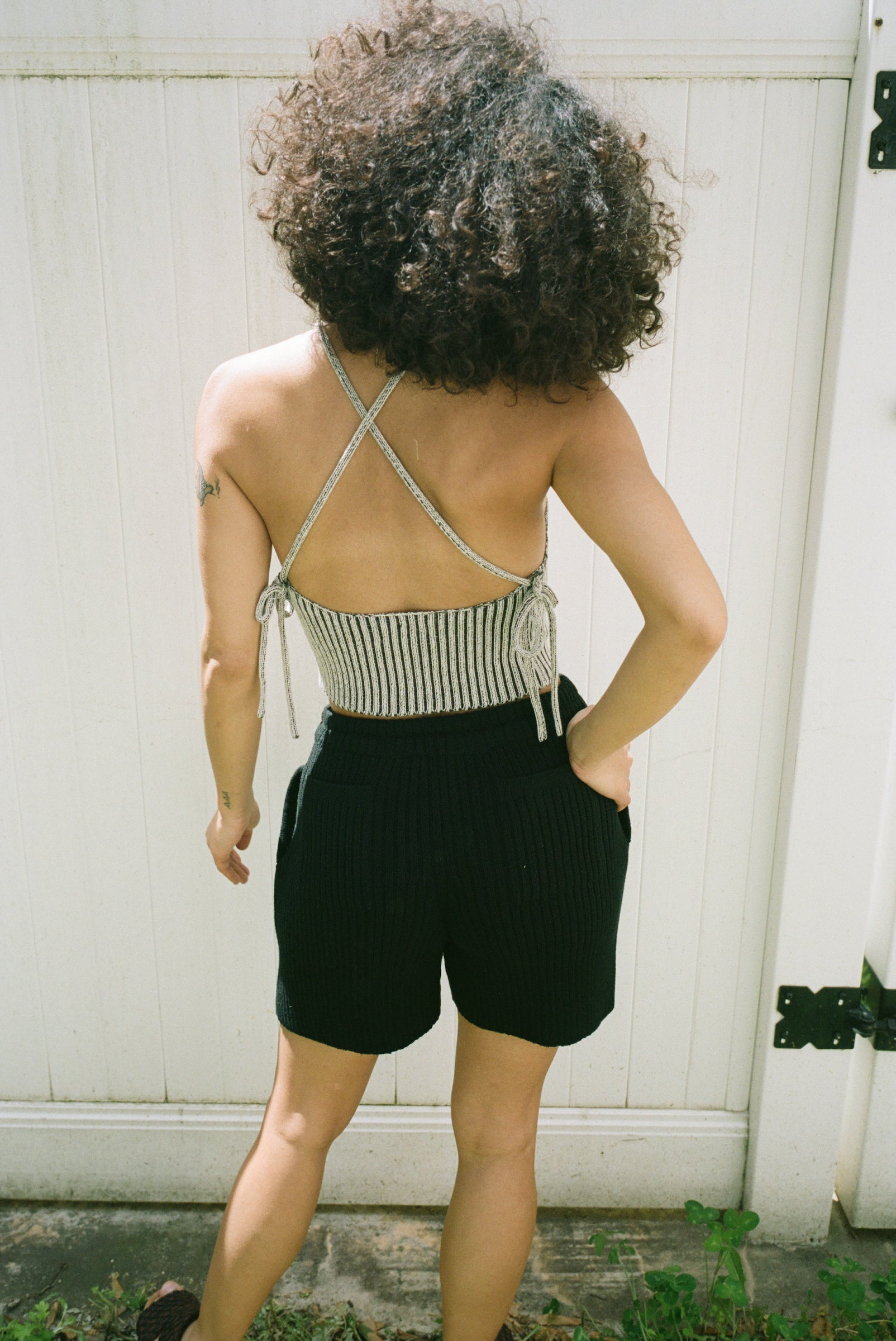 Izzy Tank Black/Cream