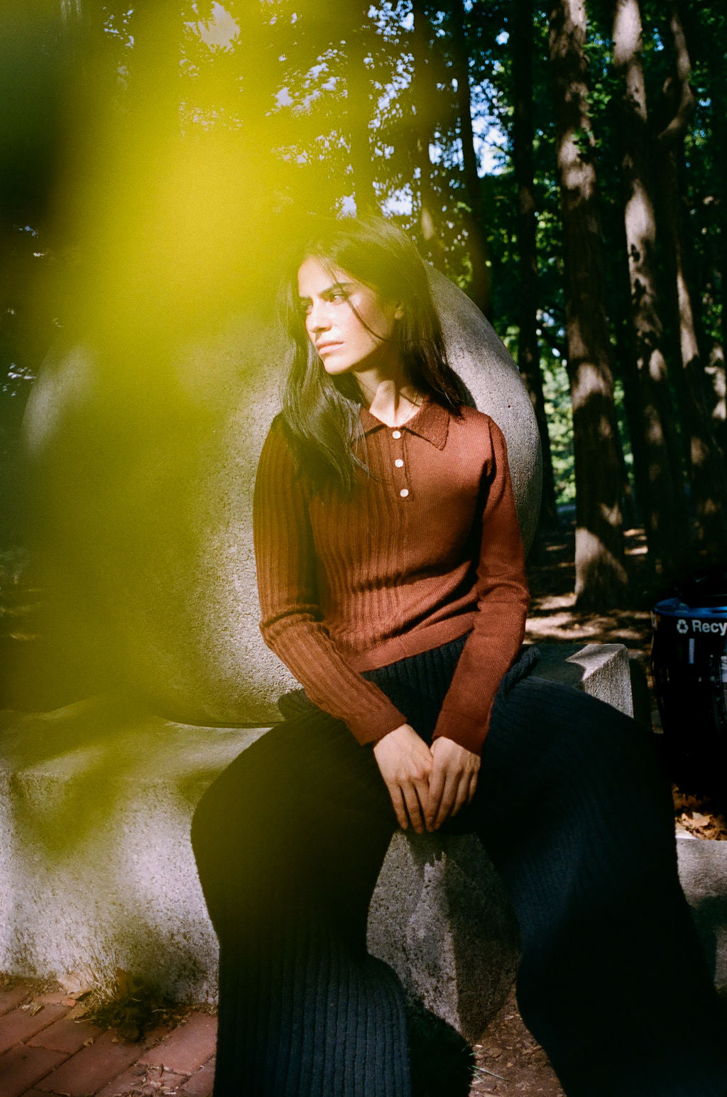 Laura Collared Sweater Hickory