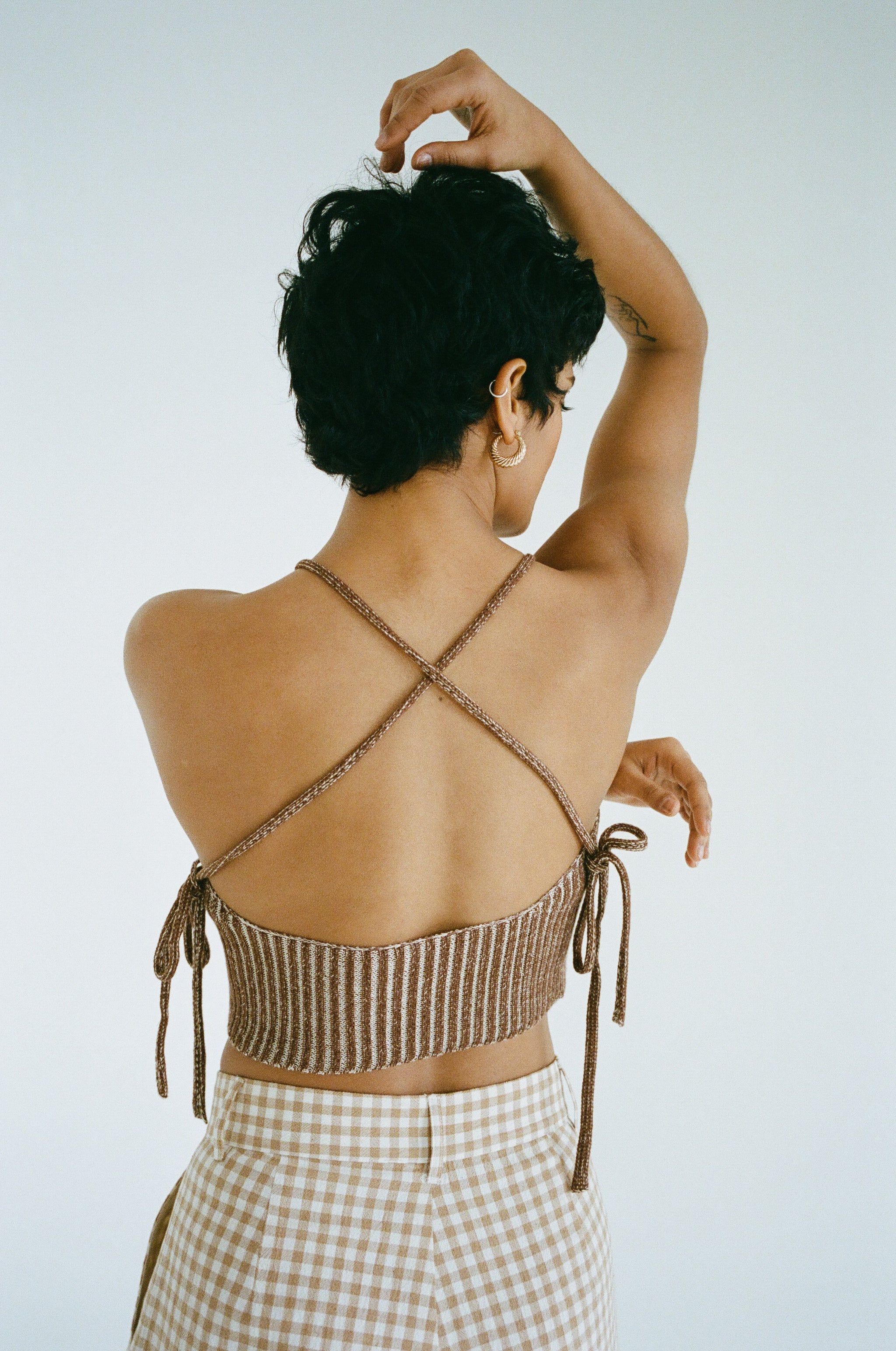 Izzy Tank Clove/Cream