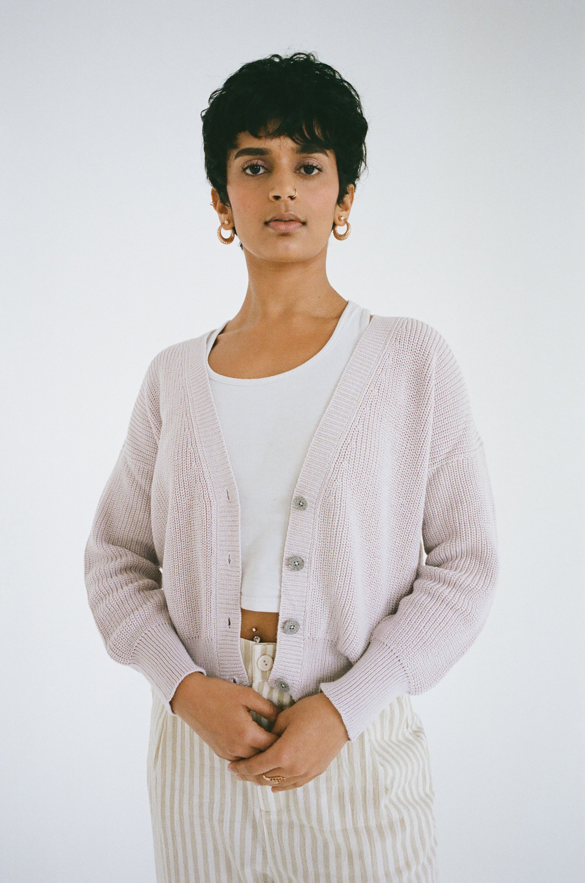 Everyday Cardigan Lilac