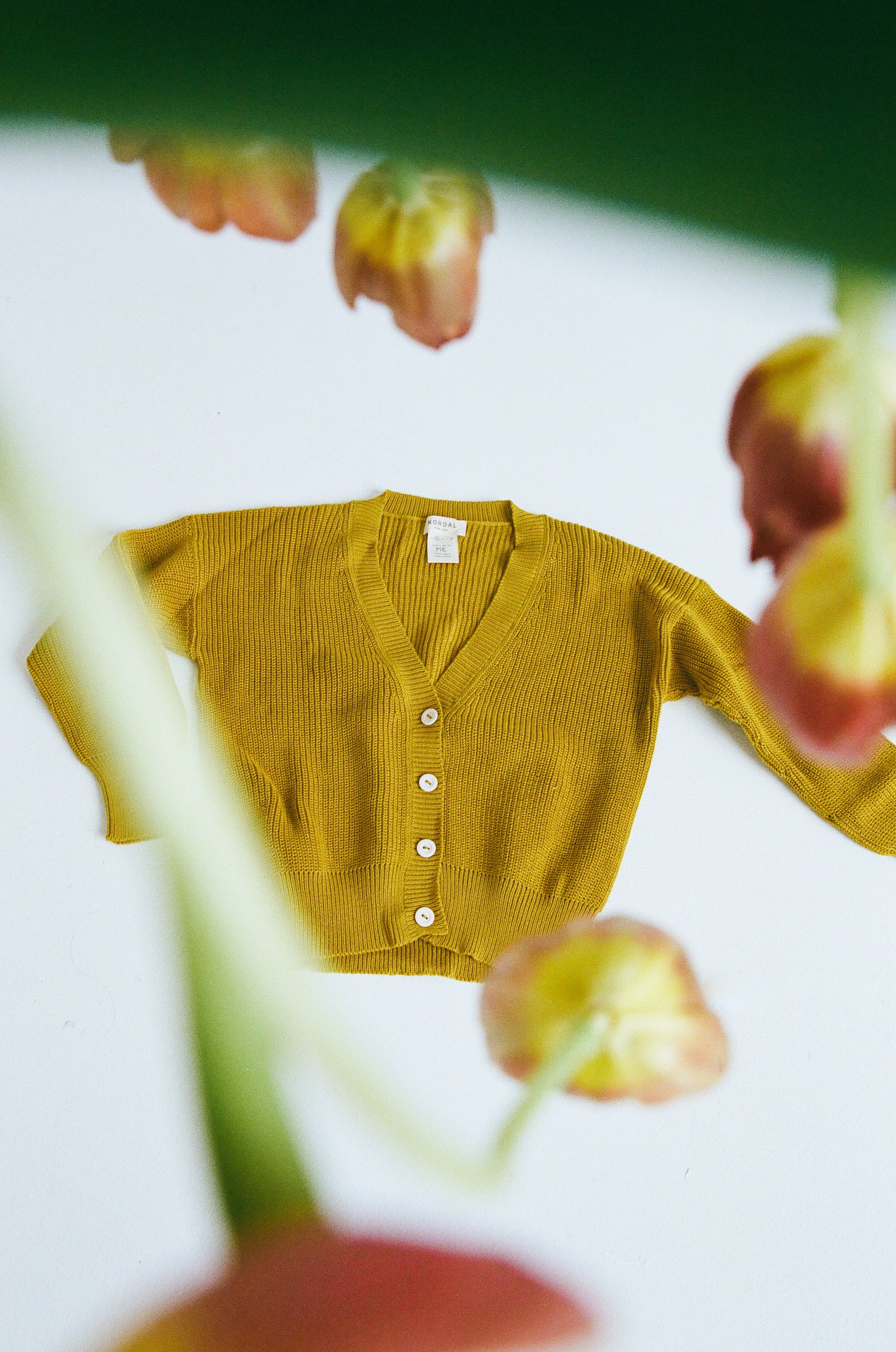 Everyday Cardigan Saffron