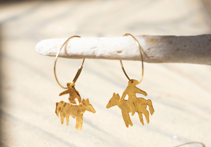 Apres Ski Jinete B Earrings