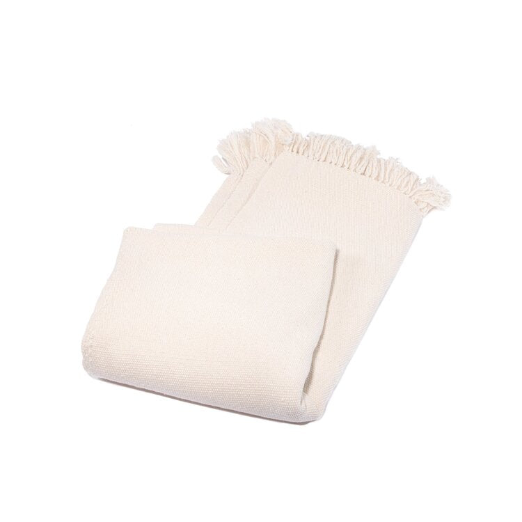 Behind the Hill Throw Eggshell