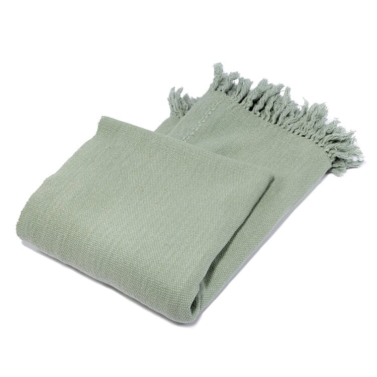 Behind the Hill Throw Mint