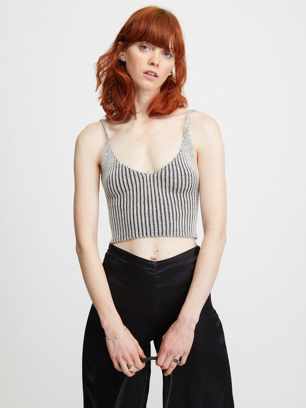 Izzy Tank Black/Cream