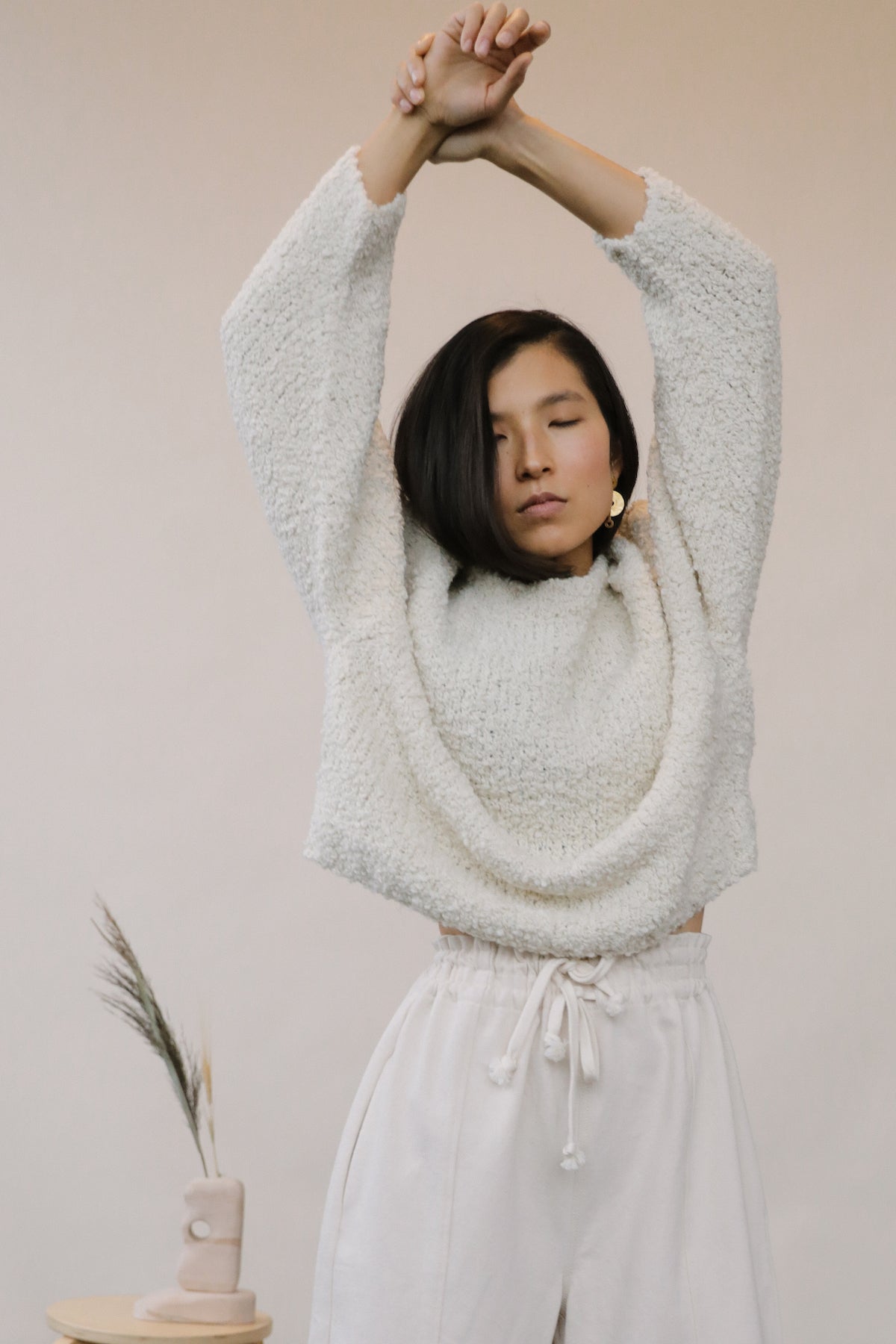 Textured Sweater Cream