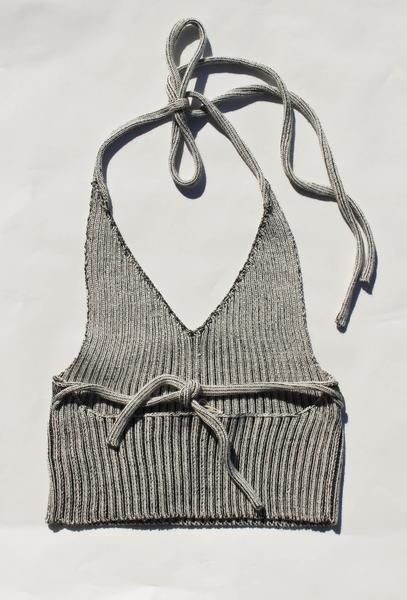 Izzy Tank Black/Cream