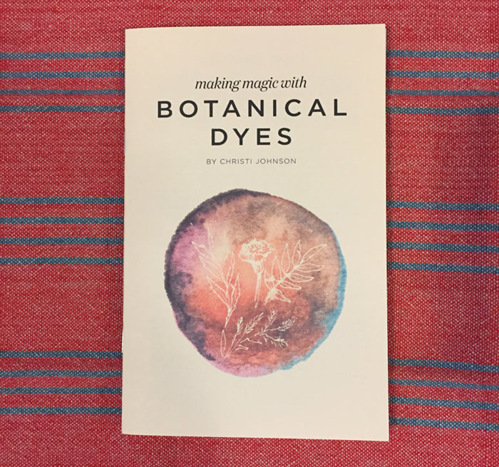 Mixed Color Botanical Dyes Zine