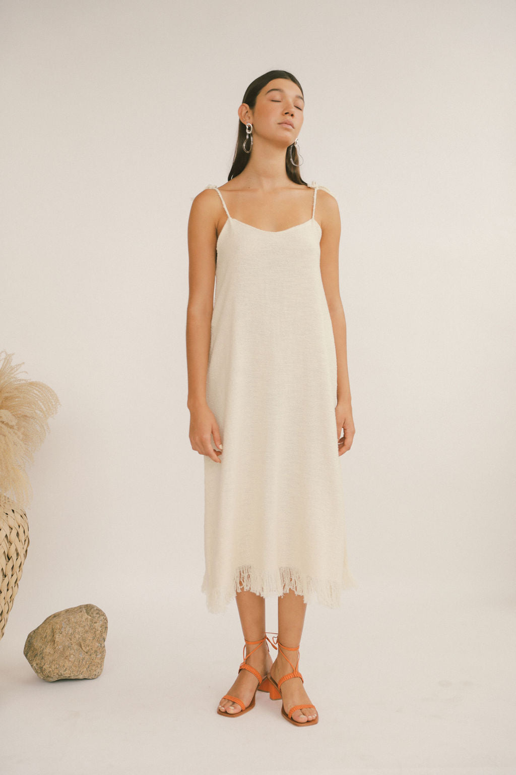 Aphrodite Dress Ecru