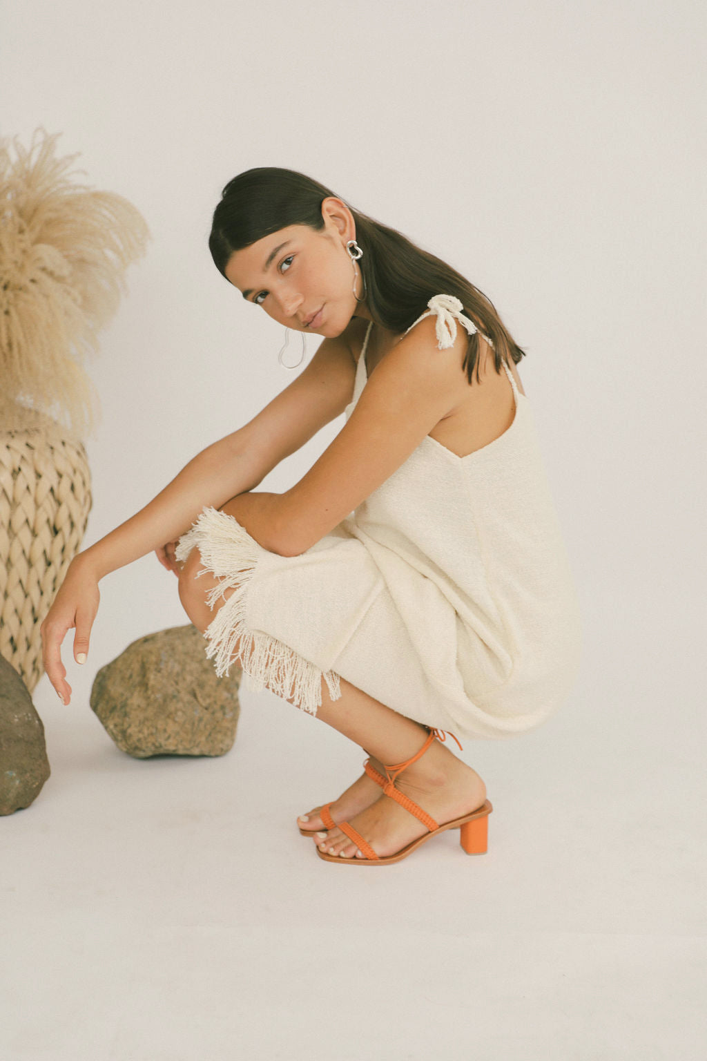 Aphrodite Dress Ecru