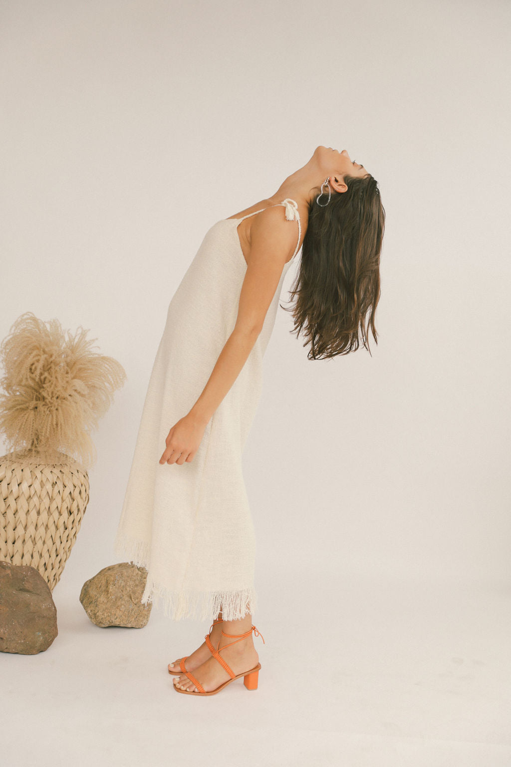 Aphrodite Dress Ecru