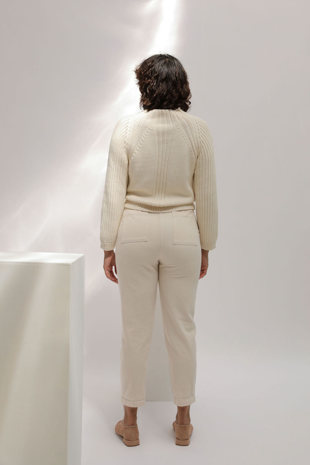 Miller Raglan Sweater Natural