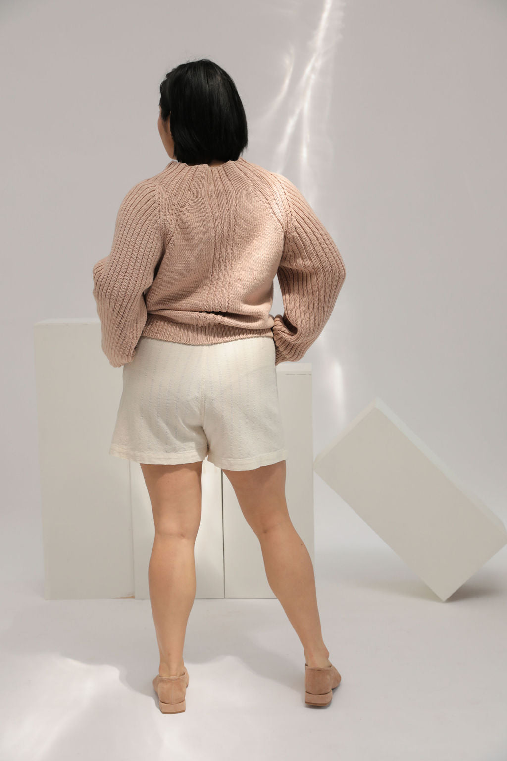 Miller Raglan Sweater Blush